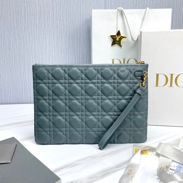 Dior Clutch Bag in Classic Black