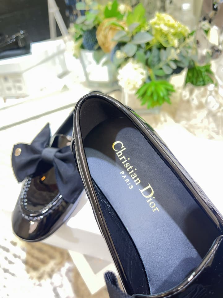 Dior Diorissimo Patent Leather Loafers – 2025 Fall Collection