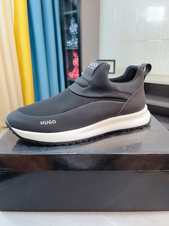 Boss Classic Suede and Waterproof Casual Sneakers