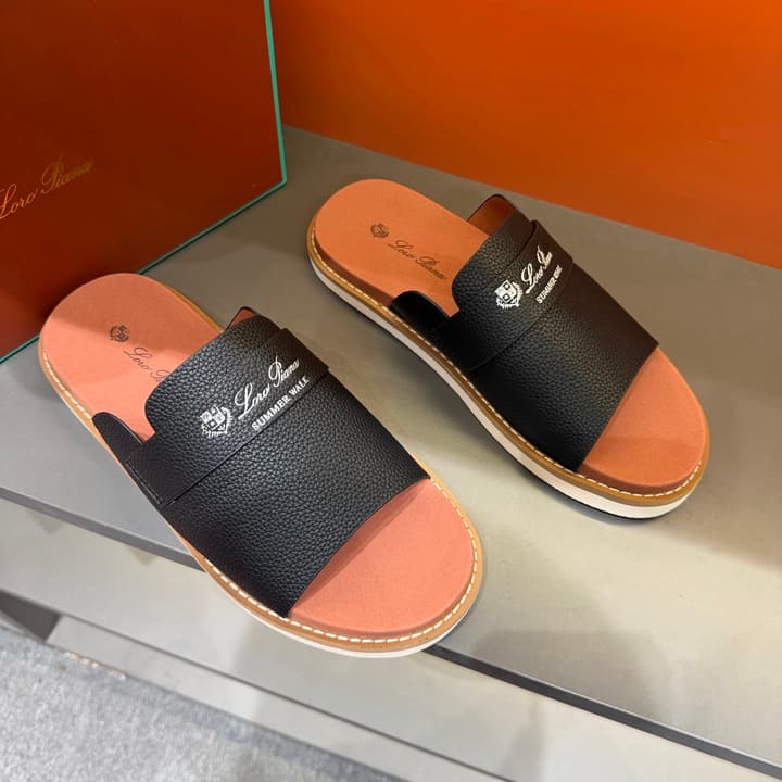 Loro Piana Summer Walk Crisscross Mules