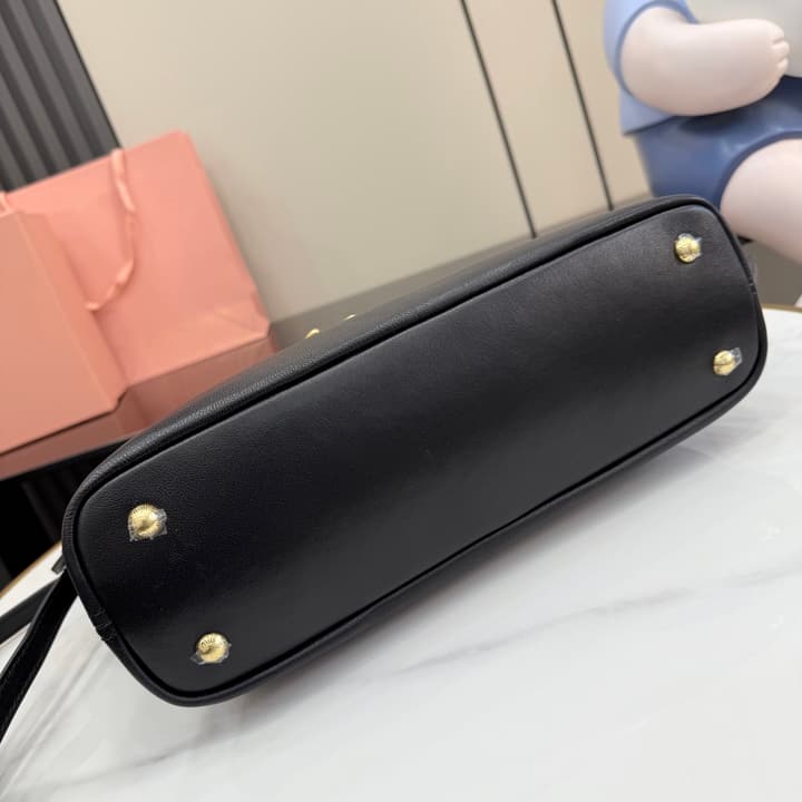 Miu Miu Aventure Leather Shoulder Bag