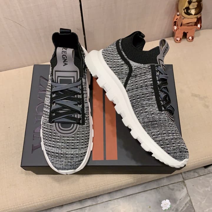 Zegna Latest Casual Sneakers in Black