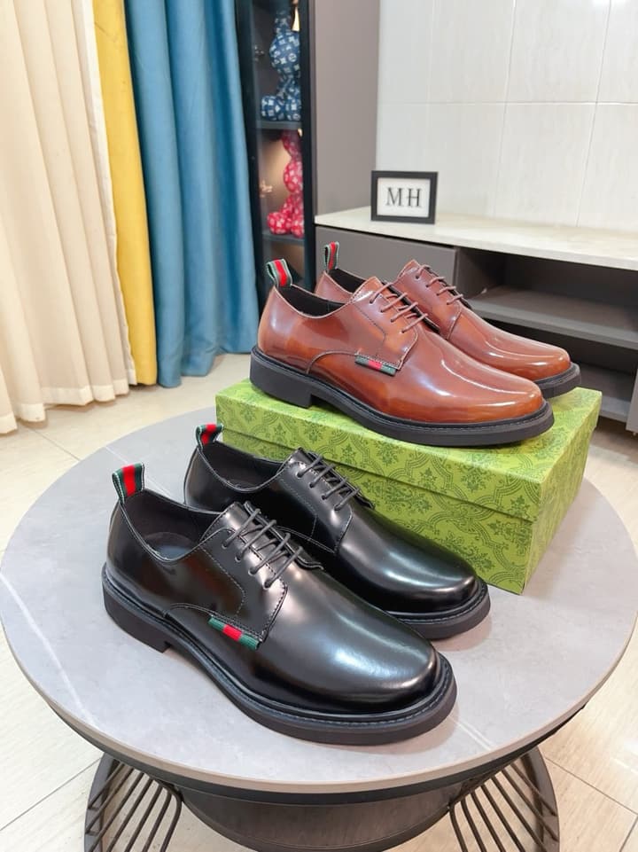 Gucci Men's Formal Leather Shoes – New Collection