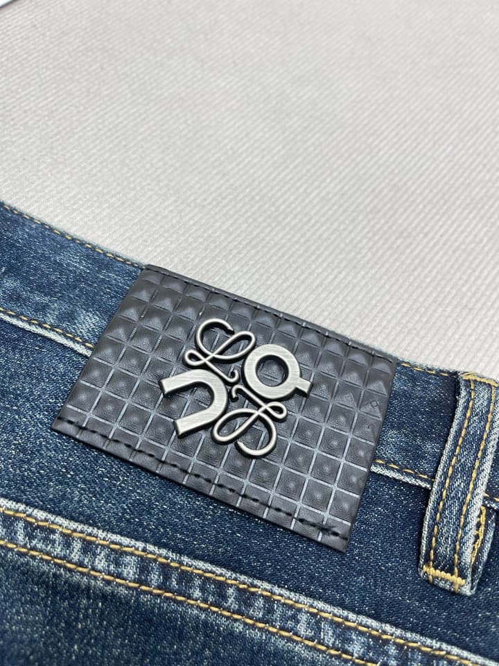 Loewe Collaborative Slim-Fit Tapered Denim Jeans