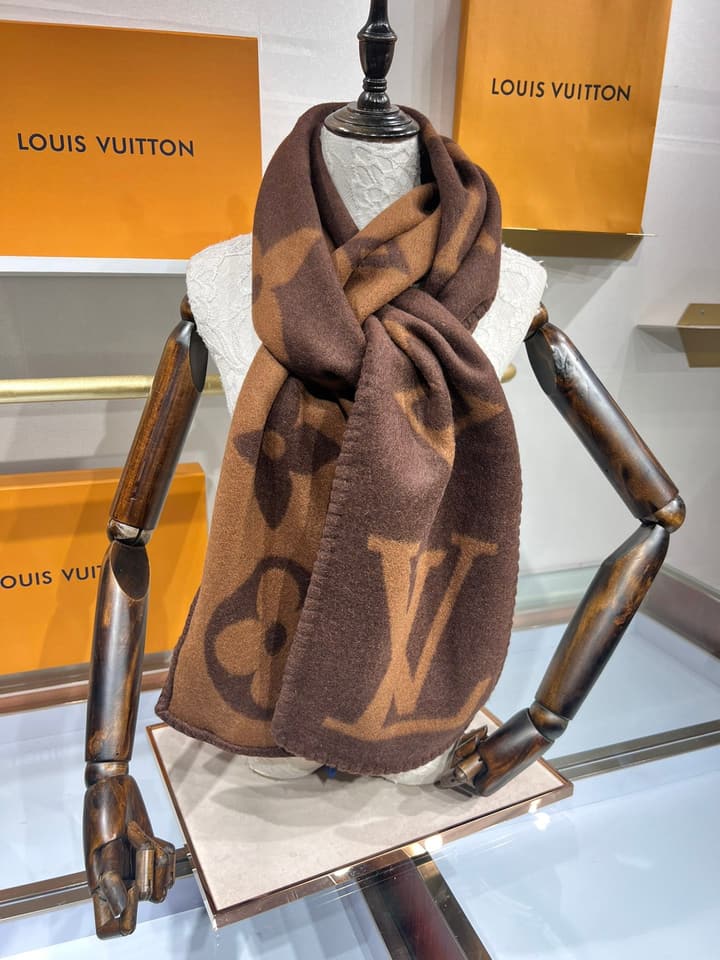 Louis Vuitton Cashmere Jacquard Scarf