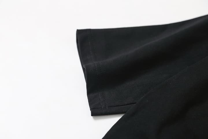 Balenciaga Script Letter Embroidered T-Shirt – 26SS in Black