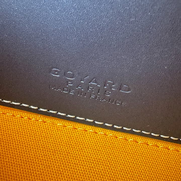Goyard Muse Mini Vanity Case in Bright Orange Goyardine