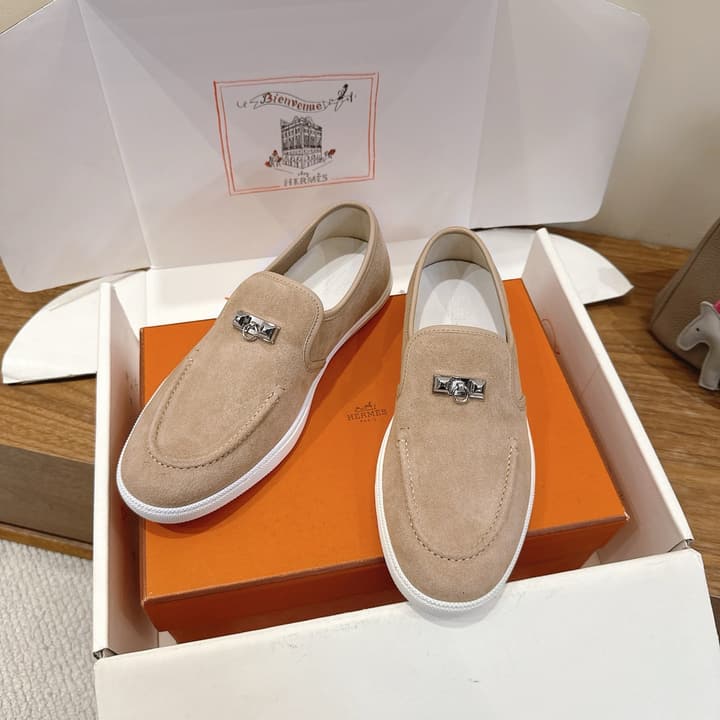 Hermès Classic Unisex Sandals – SS25 New Arrival in Beige