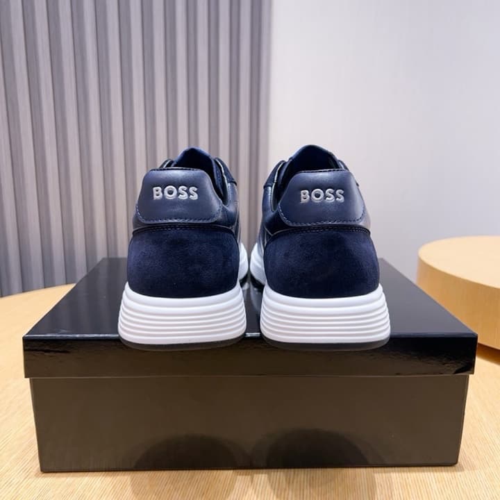 Boss Classic Leather Driving Shoes