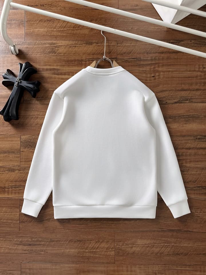 Dior Air Layer Crewneck Sweatshirt – 2025FW in Black Large Logo