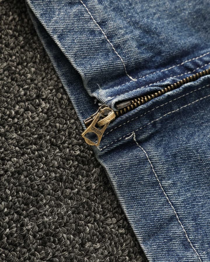Ralph Lauren Washed Denim Jacket – 2025 Fall Collection in Classic Blue Denim