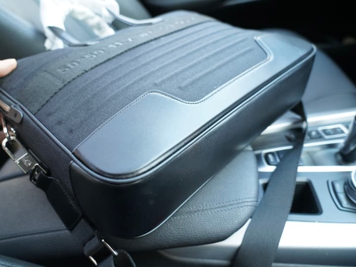 RIMOWA High-Version Crossbody Backpack in Matte Black Briefcase