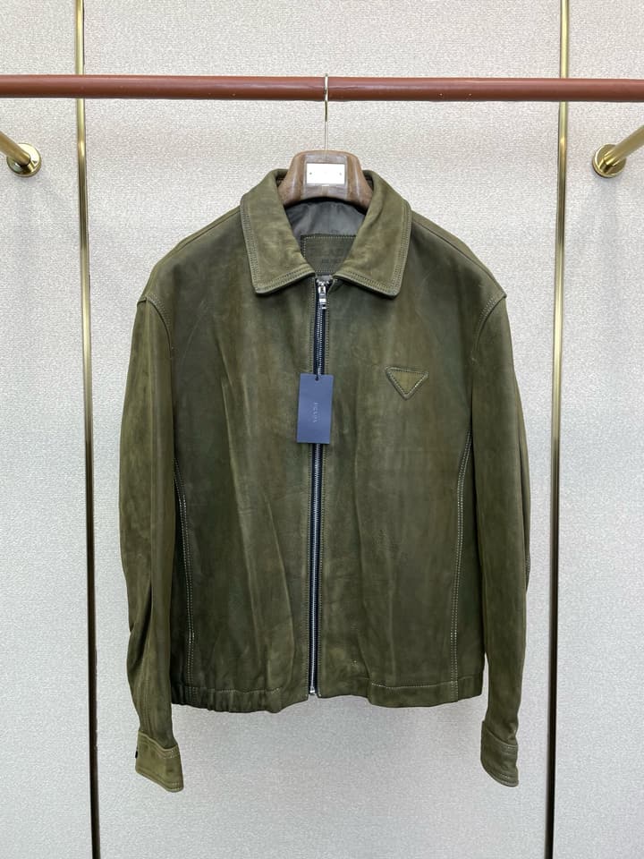 Prada Imported Leather Jacket