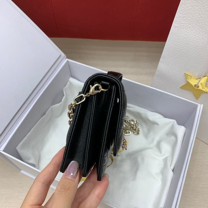 Dior Miss Mini Chain Handbag in Beige