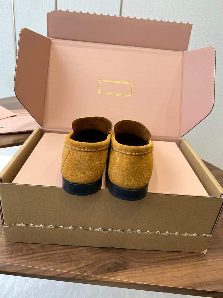 Miu Miu Loafers – 25SS Autumn/Winter Collection in Black Suede