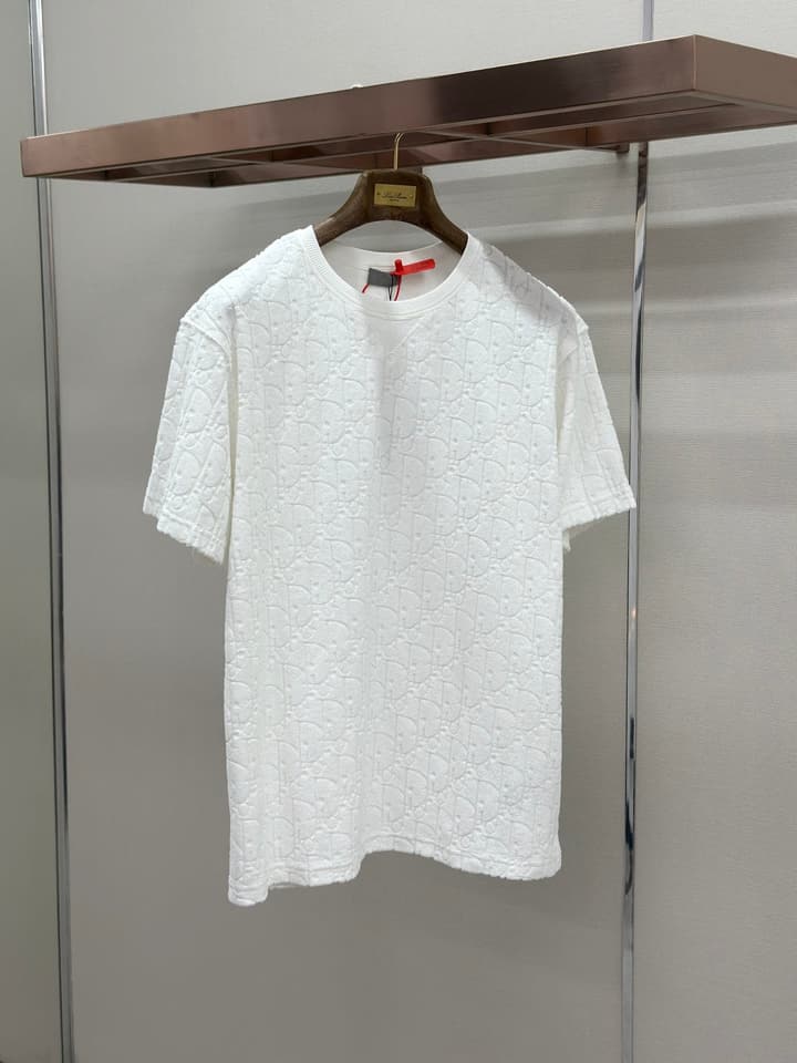 Dior Oblique Jacquard Loose Fit T-Shirt in Black