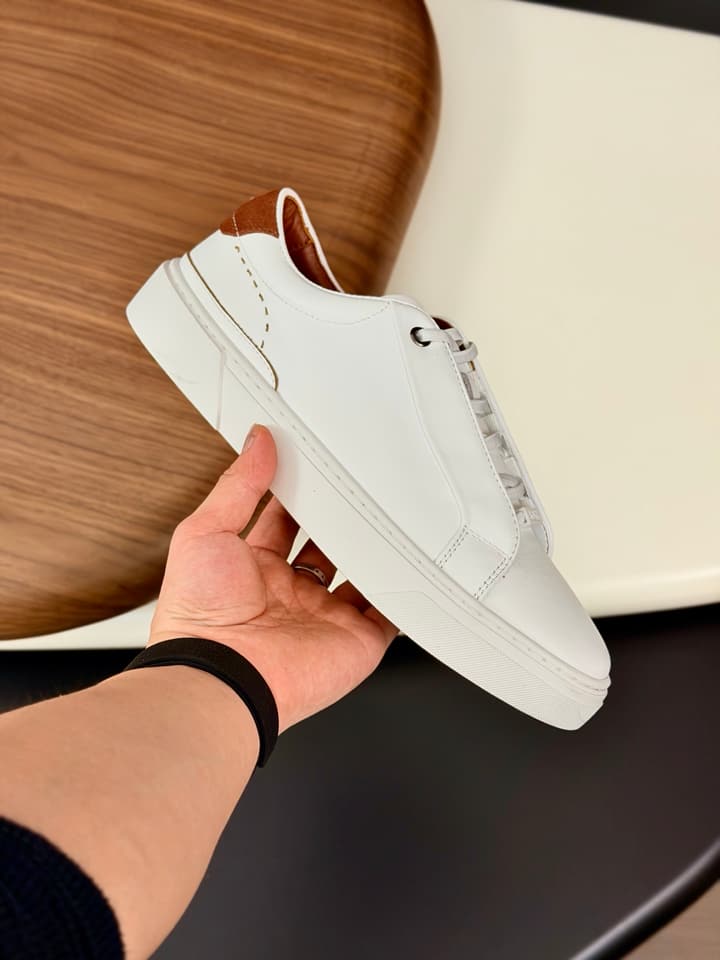 Boss Men's Casual Leather Sneakers