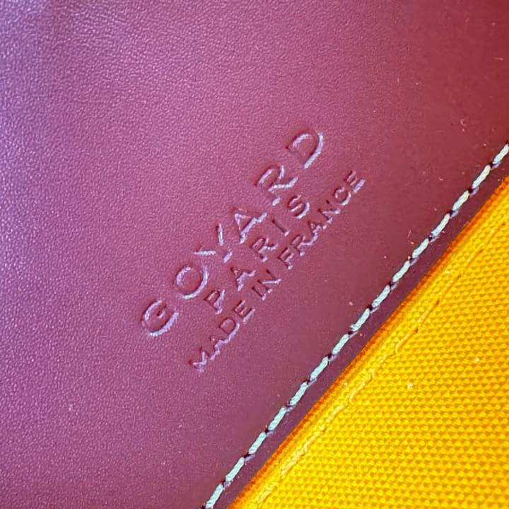 Goyard Muse Mini Vanity Case in Bright Orange Goyardine