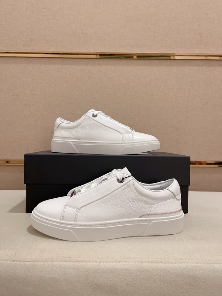 Boss Premium Casual Men's Sneakers in Black Monochromatic
