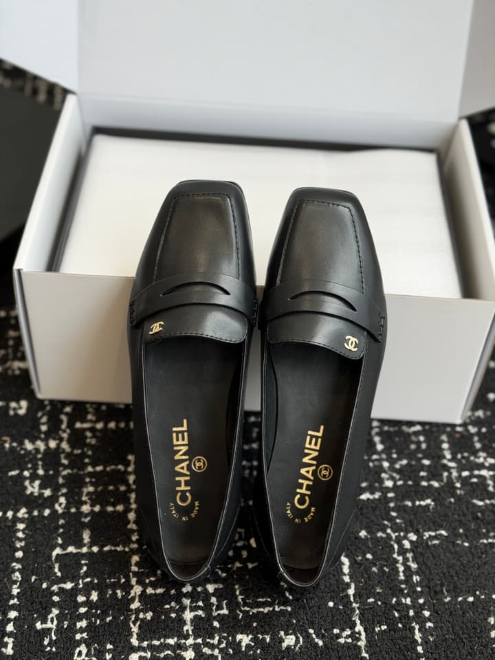Chanel Square Toe Flats – Early Spring Collection – 26SS