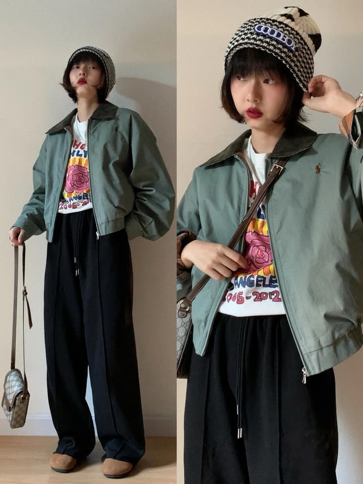 Ralph Lauren Campus Collared Jacket in Blue