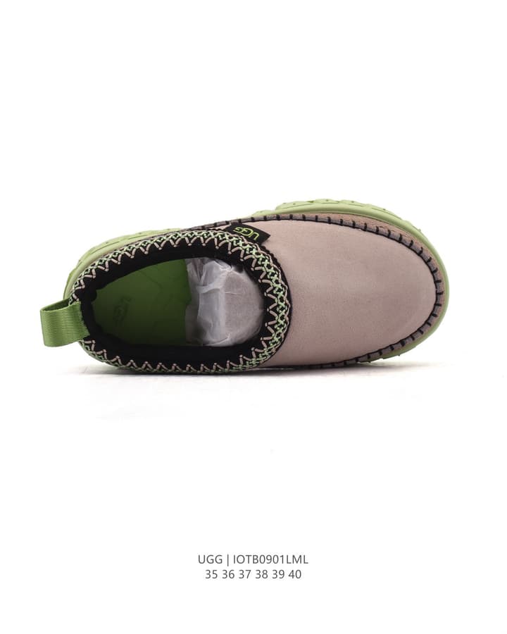 UGG Tire Sole Cotton Slippers Snow Boots in White