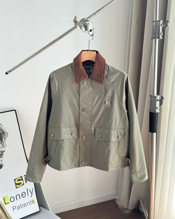 Ralph Lauren Barn Style Workwear Jacket in Green