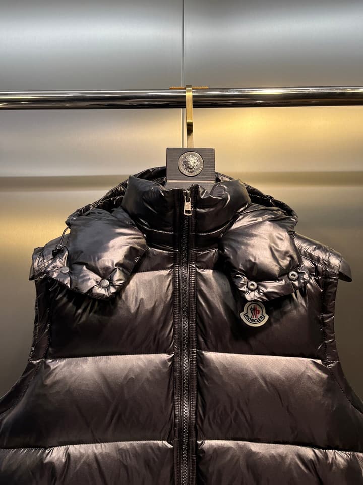 Moncler Unisex Hooded Down Vest