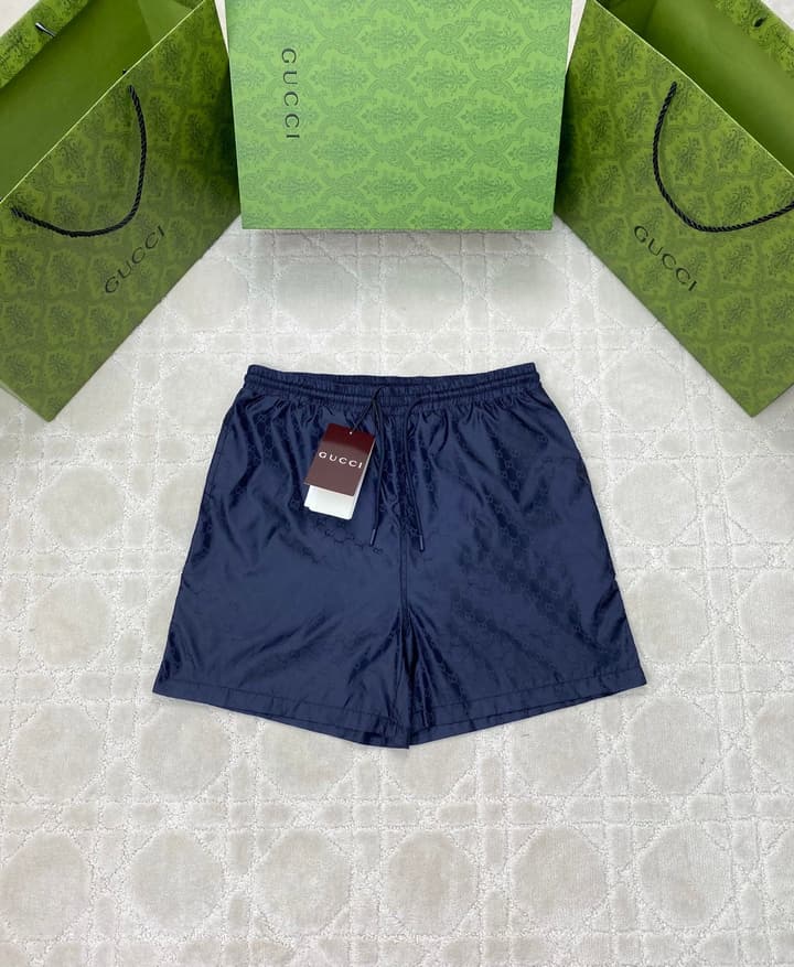 Gucci Jacquard Swim Trunks – 2026SS Early Spring Collection in Black