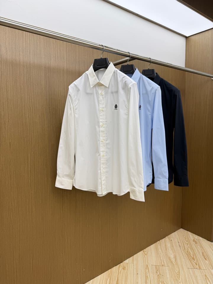 Prada Lightweight Cotton Long-Sleeve Shirt – Spring/Summer Collection