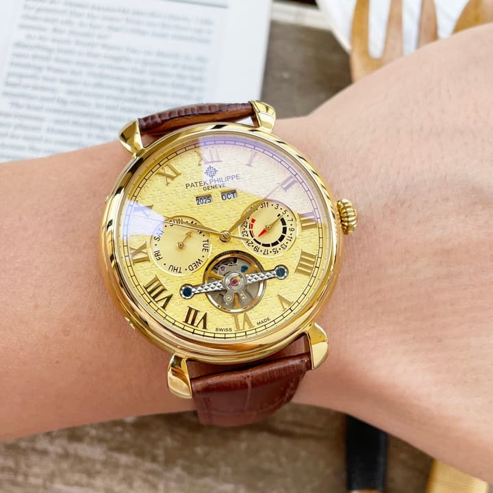 Patek Philippe Multi-Function Tourbillon Perpetual Calendar Men's Watch