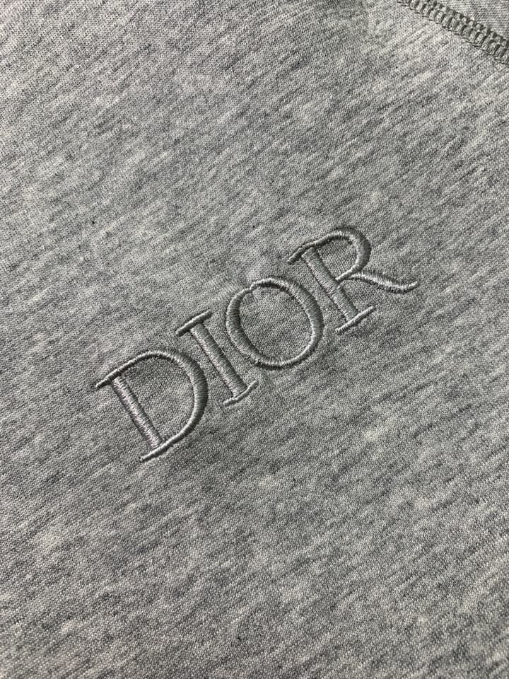 Dior 2026 Summer Unisex Air Layer T-Shirt and Shorts Set – 2026SS in Black