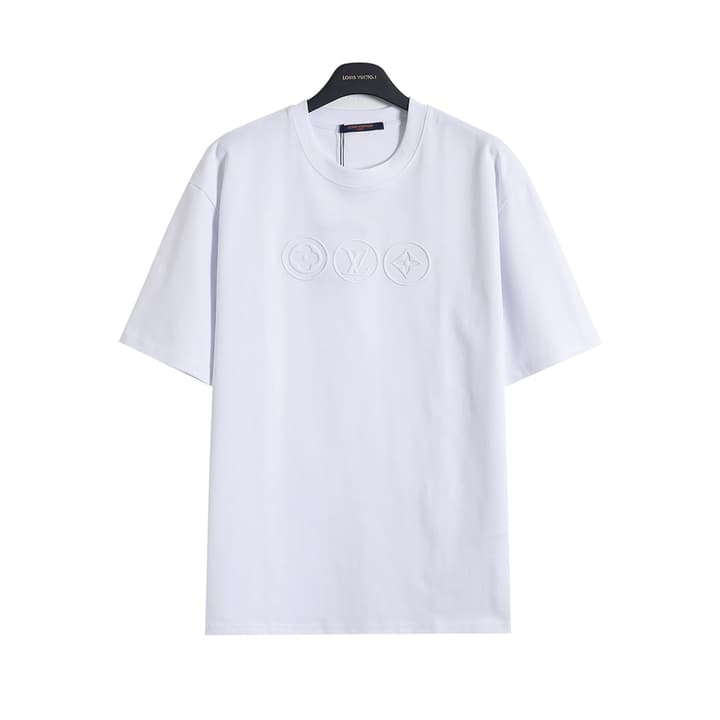 Louis Vuitton Monogram 3D Embroidered T-Shirt – 26SS in Black