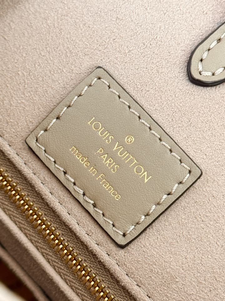 Louis Vuitton OnTheGo Medium Handbag in Elephant Gray Monogram