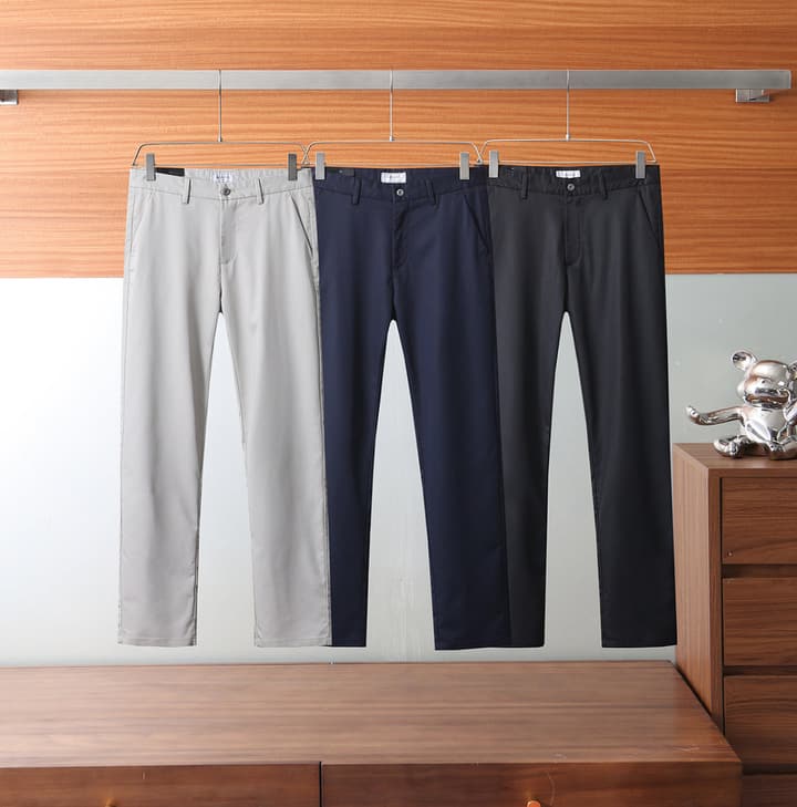 Hermès Modal Cotton Stretch Pants in Black