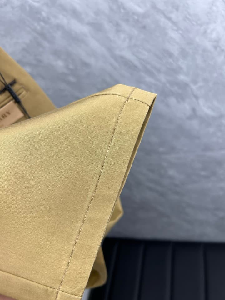 Burberry Tailored Casual Trousers – 2025SS in Camel Brown