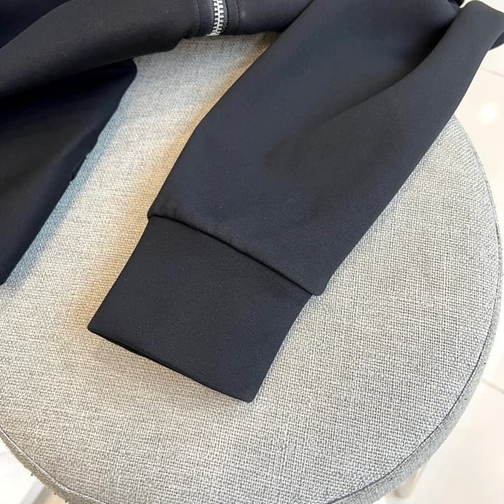 Moncler Matte Black Sportswear Tracksuit – 2025FW in Matte Black Athletic Suit