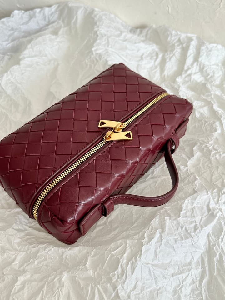 Bottega Veneta Vanity Woven Box Bag