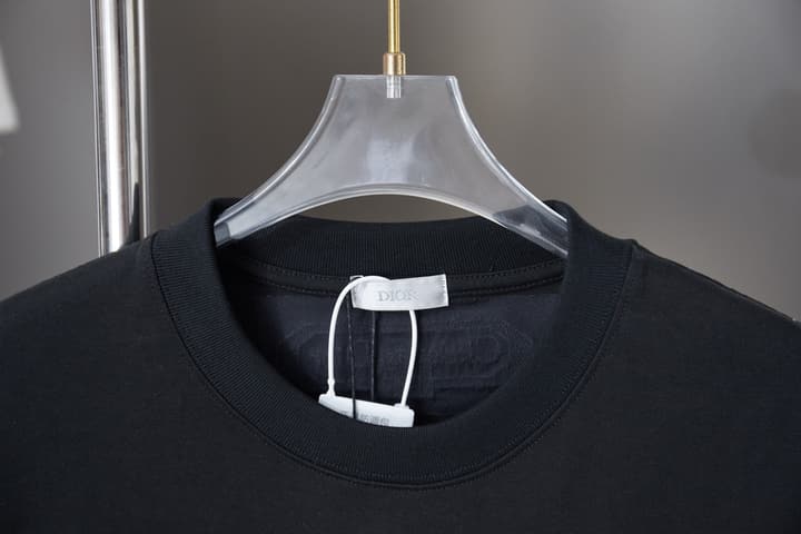 Dior Cloud Warhorse Logo Embroidered T-Shirt – Early Spring Year of the Horse Limited Edition – 26SS in Black