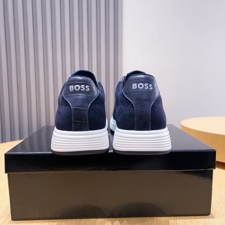 Boss Classic Leather Driving Shoes