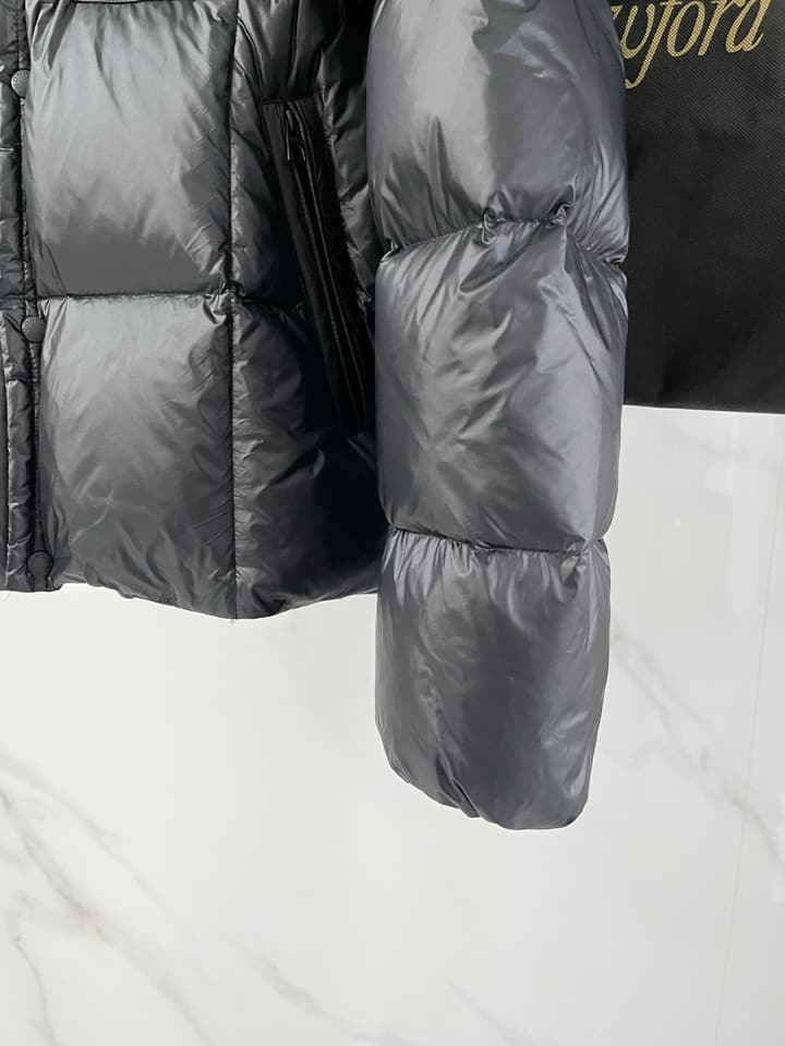 Moncler Men's Fashion Hooded Down Jacket – 25FW in Black Hooded Puffer