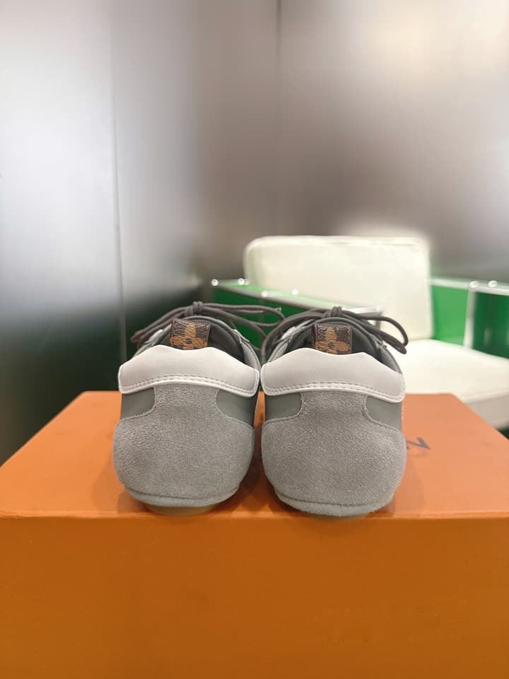 Louis Vuitton Sneakerina Ballet Sneakers in Chocolate Brown