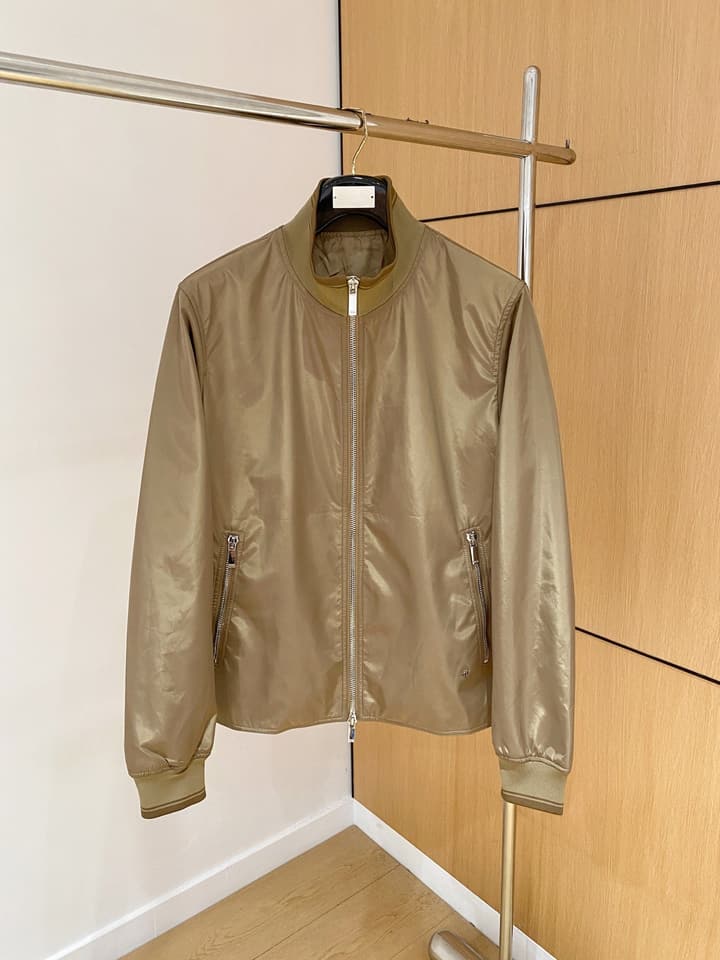 Dior Men's Casual Jacket – 2025 Fall/Winter in Dark Navy