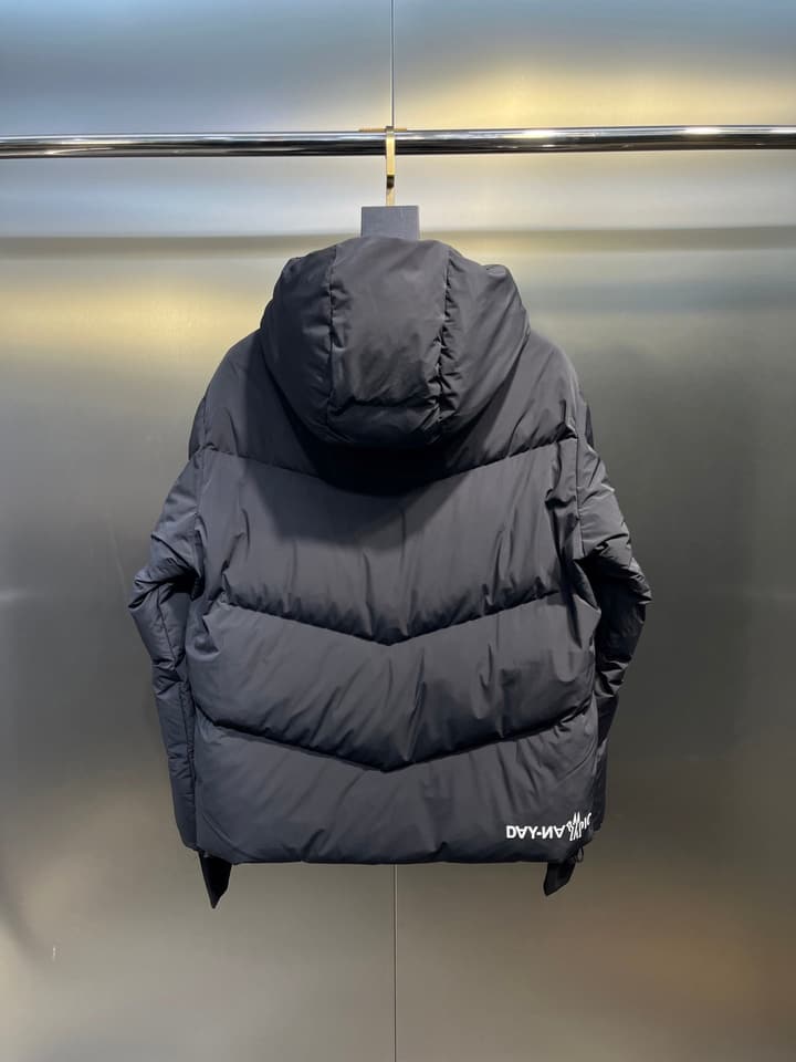 Moncler Grenoble Arcesaz Hooded Down Jacket in Black