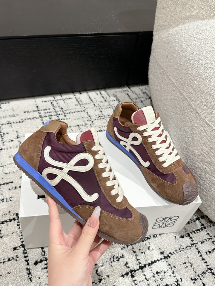 Loewe Ballet Runner 2.0 Sneakers – 2025 Runway Collection in Black