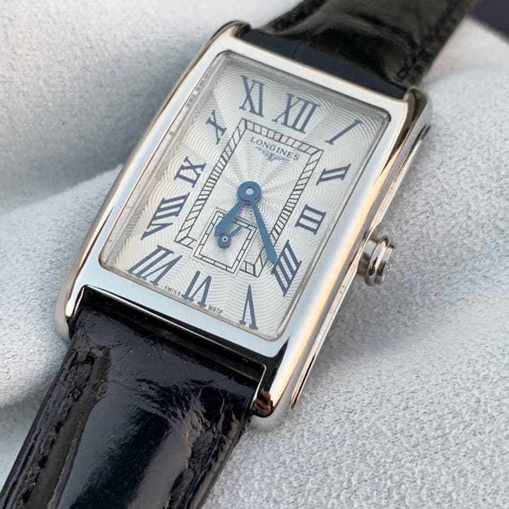 Longines DolceVita Quartz Watch in Black Strap