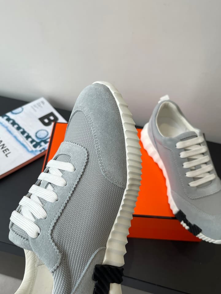 Hermès Classic Couple's Casual Sneakers in Black
