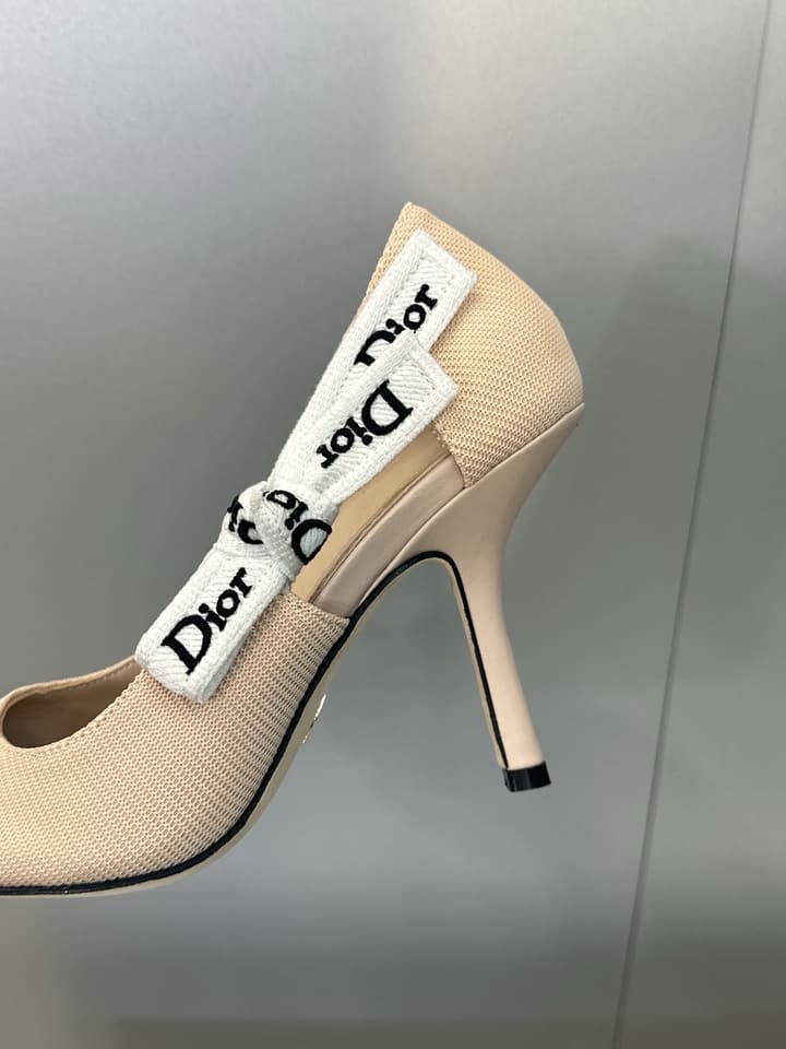 Dior J'Adior Webbing Bow Pumps – 2026 Early Spring Collection