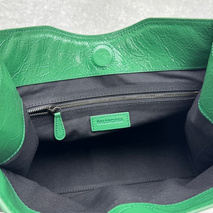 Balenciaga Le City Tote Small – Emerald Green in Emerald Green