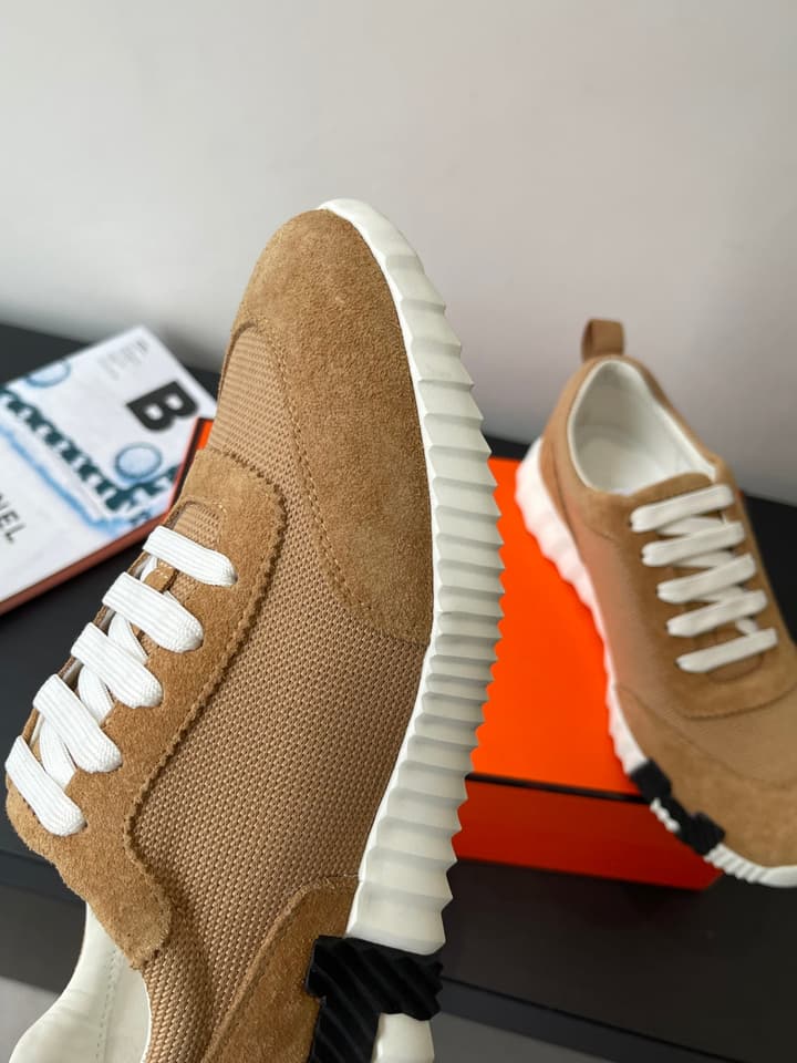 Hermès Classic Couple's Casual Sneakers in Black